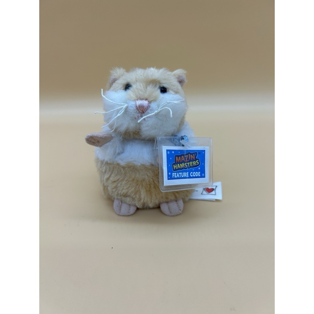 Webkinz Amazing Hamsters Honey First Edition 4" With Feature Code WE000765